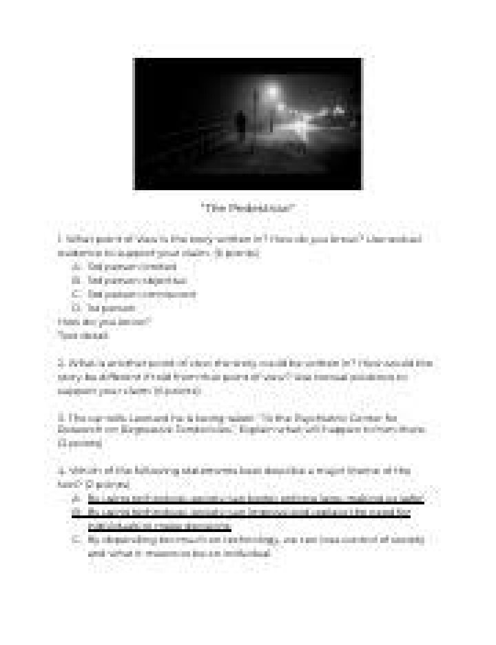 The Pedestrian Questions PDF: Essential Answers for Urban Safety
