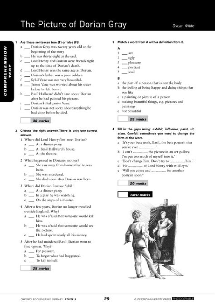 The Picture of Dorian Gray: Questions & Answers PDF Guide