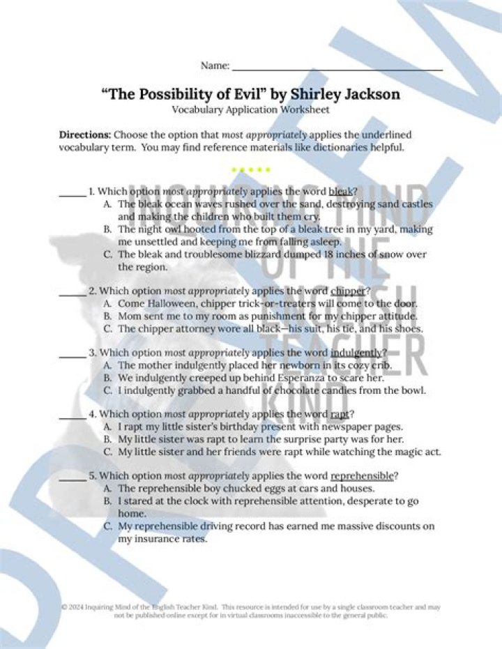 Exploring The Possibility of Evil: Deep Questions and Answers PDF