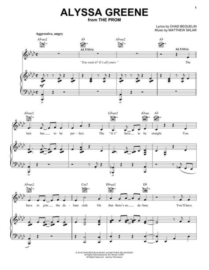 The Prom Sheet Music PDF – Instant Download for Your Wedding