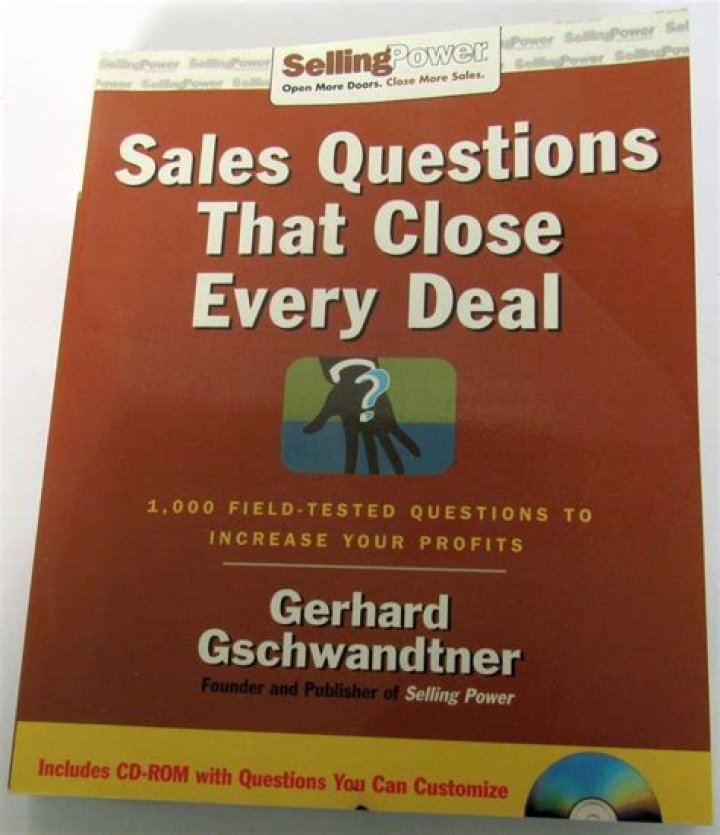 The Sales Question Book Gerhard Gschwandtner PDF: Essential Sales Questions for Success