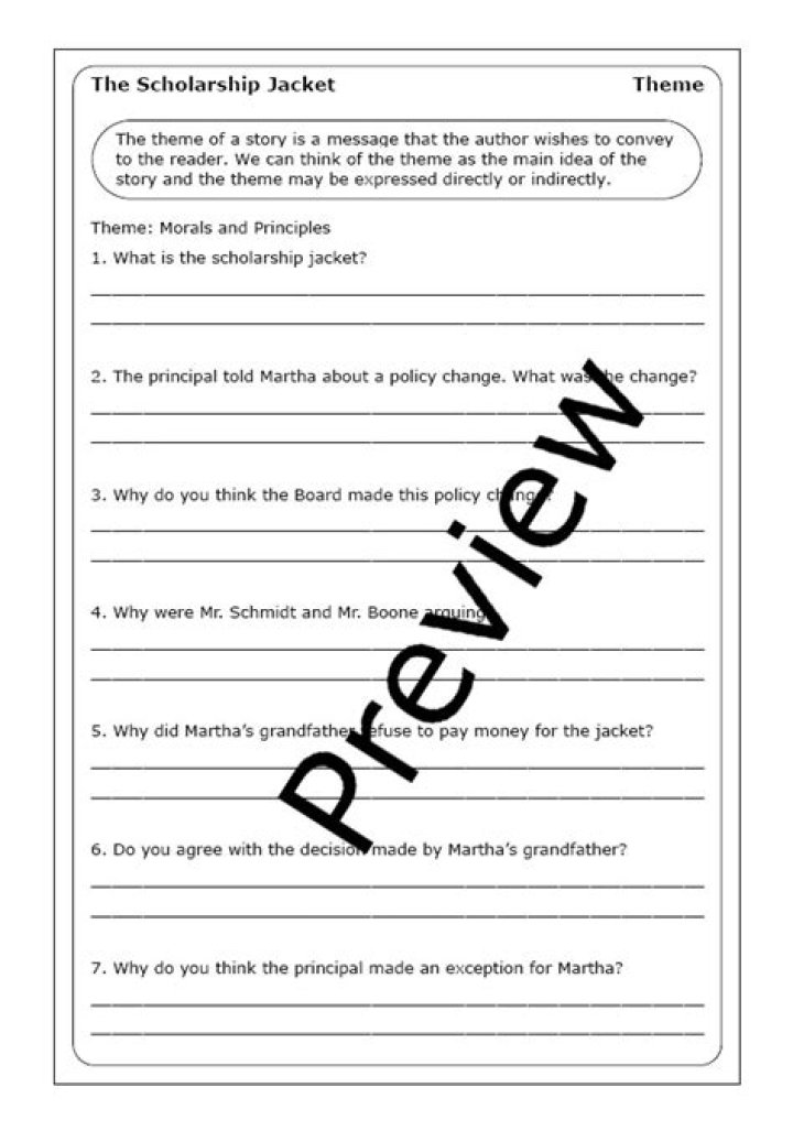 Scholarship Jacket Questions PDF: Expert Answers Inside