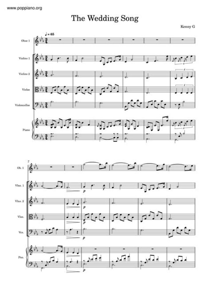 Free Wedding Song Sheet Music PDF – Download Instantly