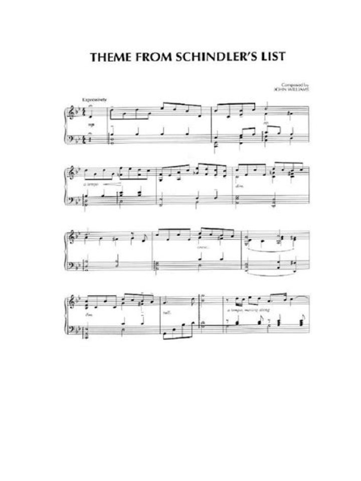 Themes from Schindler's List PDF: Powerful Survival and Humanity