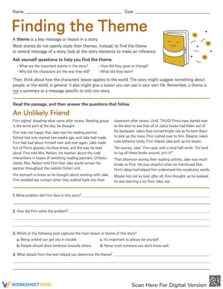 Essential Theme Questions PDF for Every Occasion