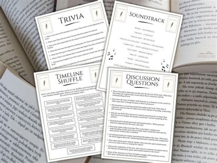 Theo of Golden Book Club Questions PDF: Full Discussion Guide