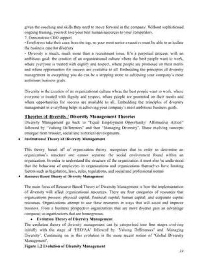 Theories of Diversity Management: Key Insights & Strategies PDF