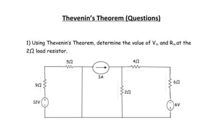 Thevenin Theorem Questions PDF: Practice Problems & Solutions