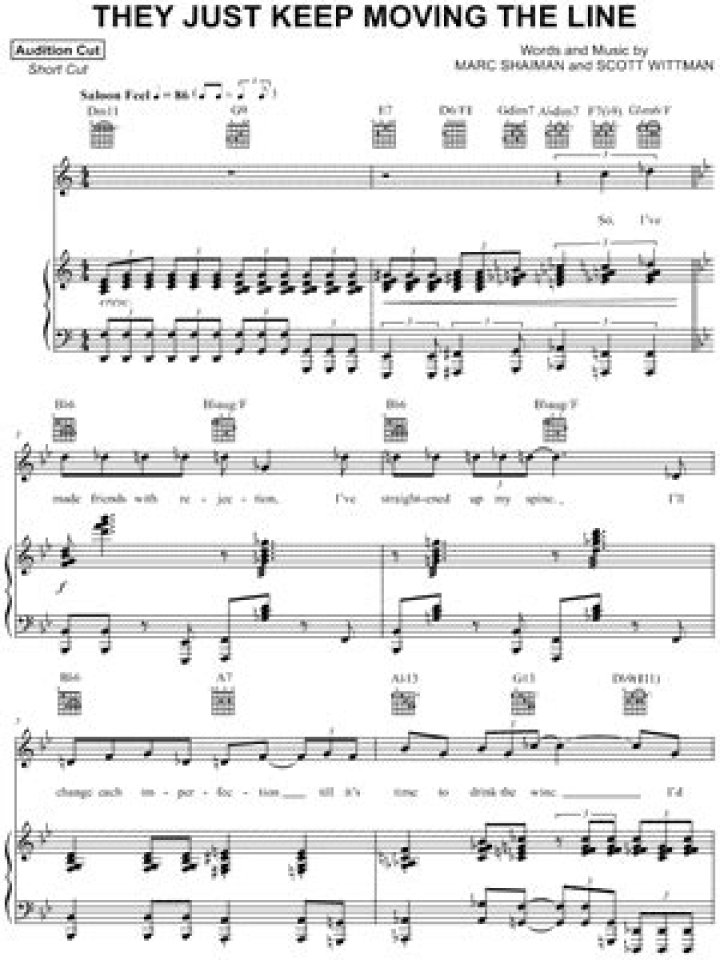 Keeping the Line Moving: Optimizing Your Line Sheet Music PDF