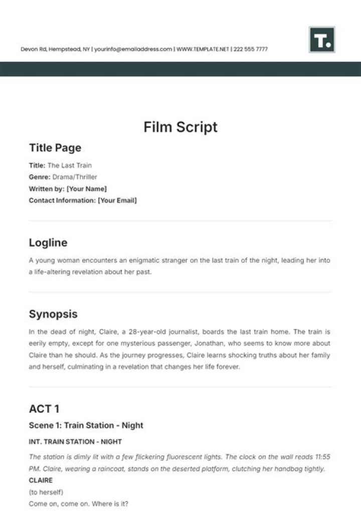 Test Stephen Gregg Script PDF Download