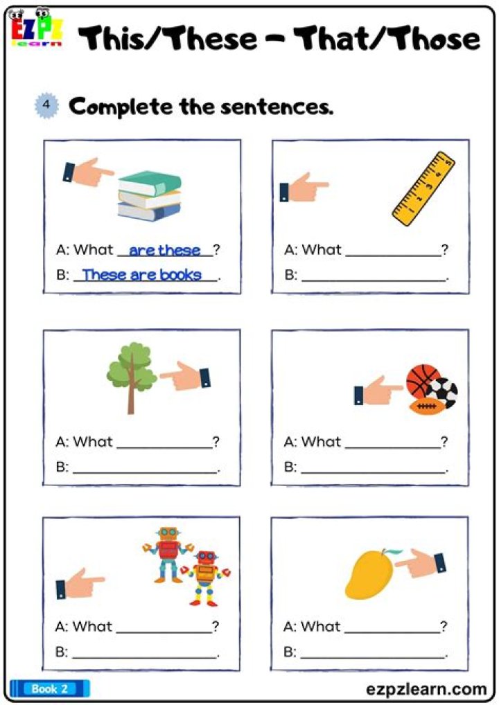 This That These Those Exercises with Answers PDF – Instant Practice Guide