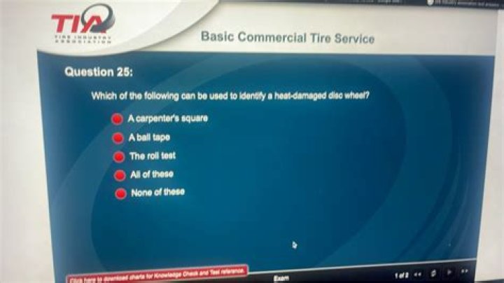 TIA Basic Commercial Tire Service Exam Answers PDF – Instant Download