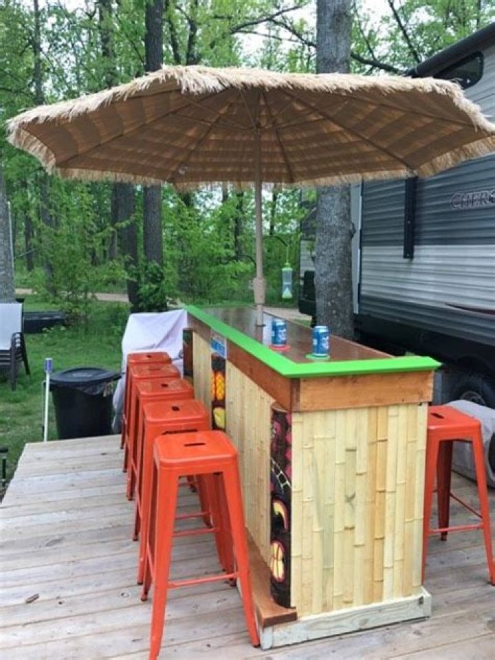 Download Free Tiki Bar Plans PDF for Custom Designs