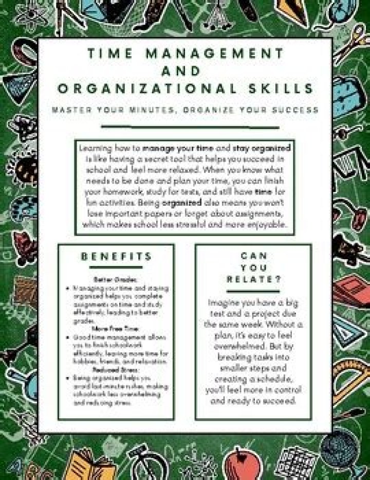 Master Time Management and Organizational Skills with This PDF Guide