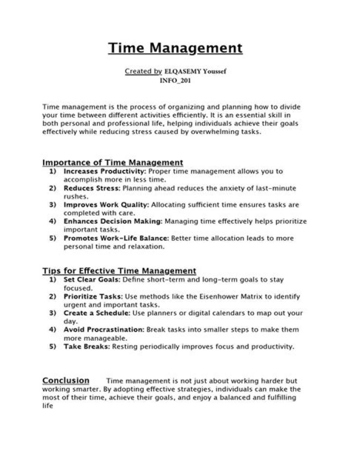 Time Management Definition by Key Authors: A Comprehensive PDF Guide