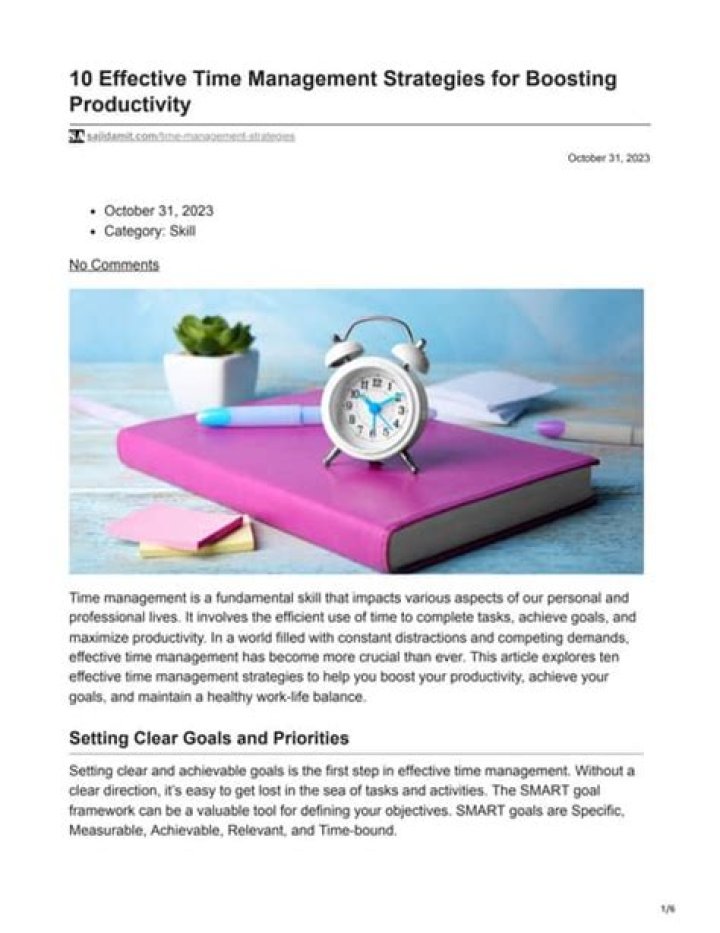 Master Time Management for Effective Teamwork: A Practical PDF Guide