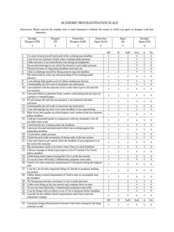 Boost Productivity: Time Management Scale PDF for Effective Planning