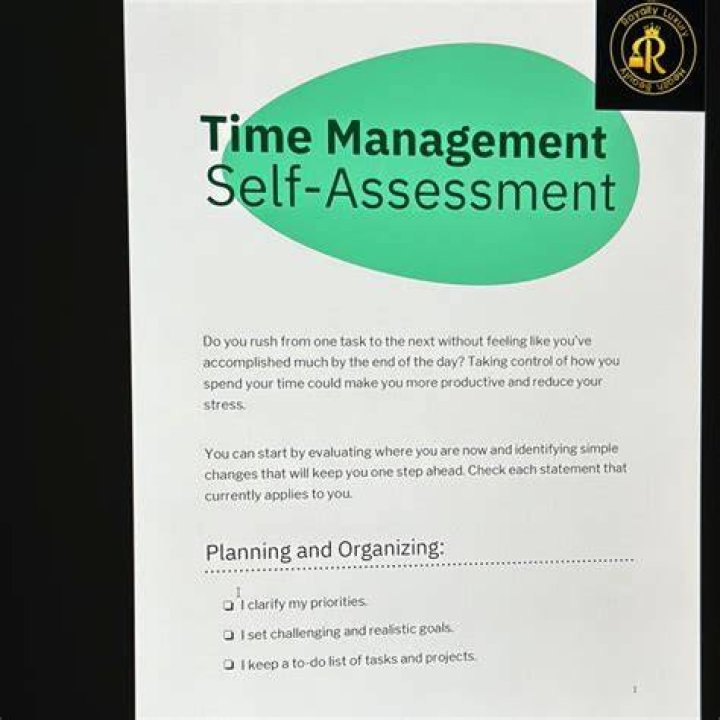 Time Management Self-Assessment Quiz PDF: Evaluate Your Productivity