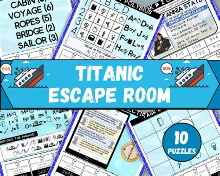 Titanic Escape Room Answers PDF – Solve the Mystery