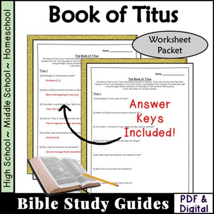 Titus Bible Quiz Questions and Answers PDF – Test Your Knowledge