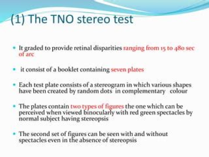 TNO Stereopsis Test PDF: Accurate Vision Assessment in Minutes