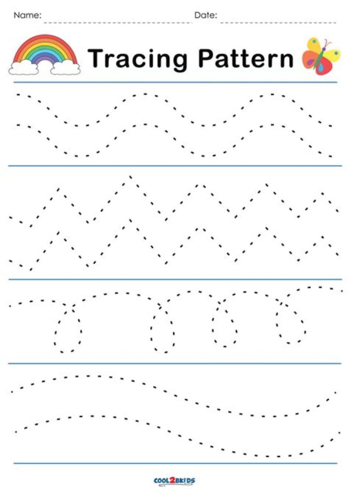 Free Toddler Tracing Worksheets PDF – Fun Fine Motor Skills Practice