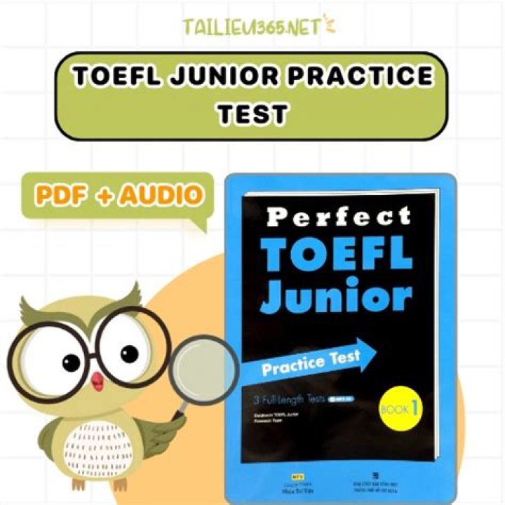 TOEFL Junior Practice Test PDF – Boost Your Score with Realistic Practice