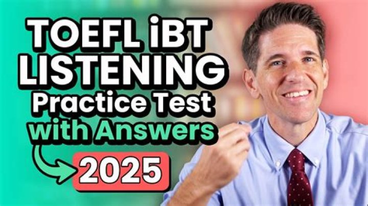 TOEFL Listening Practice Test with Answers PDF – Perfect for Exam Prep
