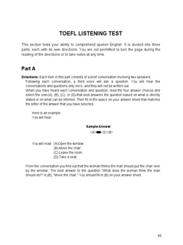 TOEFL Listening Test PDF: Practice & Pass the Exam