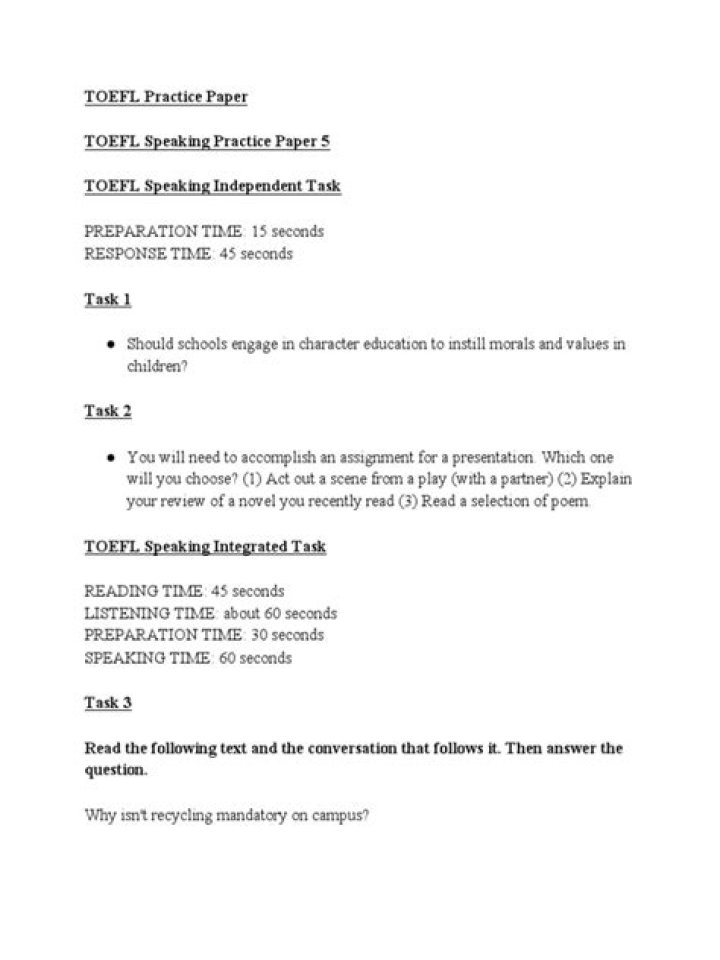 TOEFL Past Questions & Answers PDF: Master the Exam with Real Practice