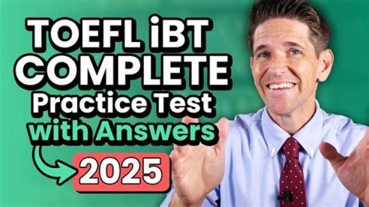 Toefl Practice Test with Answers PDF 2024 – Perfect for Exam Success