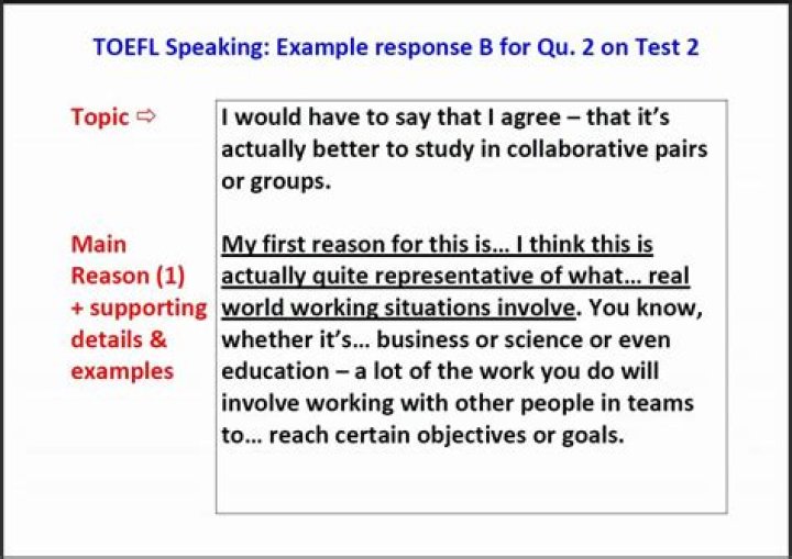 Free TOEFL Speaking Sample Answers PDF – Practice Like a Pro