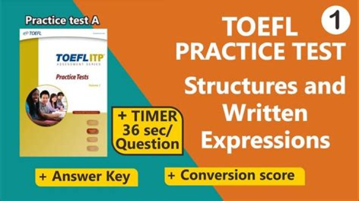 Toefl Structure Practice Test with Answers PDF – Instant Download