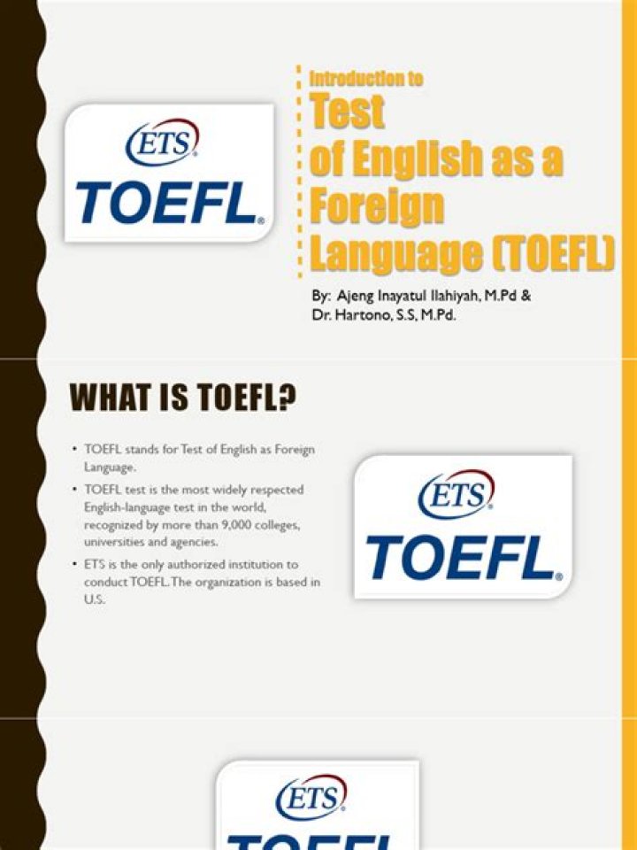 TOEFL Test Structure PDF: Complete Guide & Practice Test
