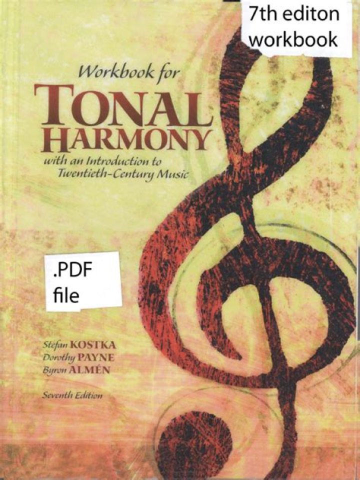 Master Tonal Harmony 8th Edition with Complete Workbook Answers PDF