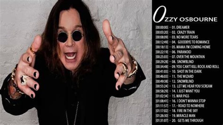 Top 10 Ozzy Osbourne Songs