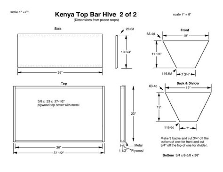 Top Bar Hive Plans PDF – Detailed Beekeeping Designs for Beginners