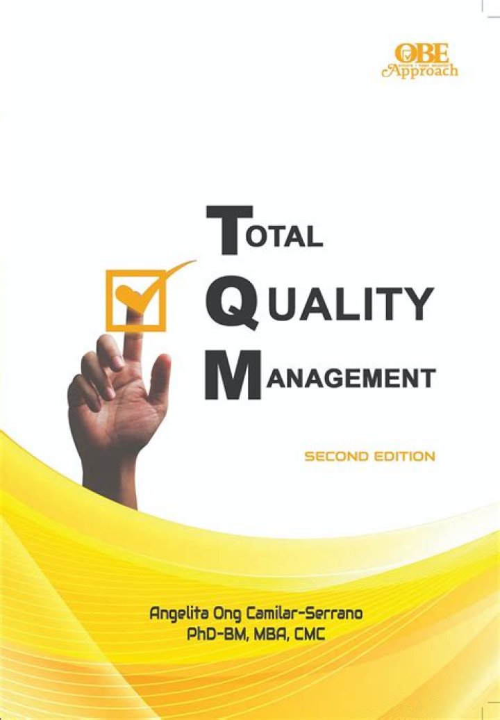 Master Total Quality Management with This Complete Book PDF