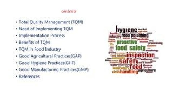Total Quality Management in Food Industry PDF: Boost Safety & Efficiency
