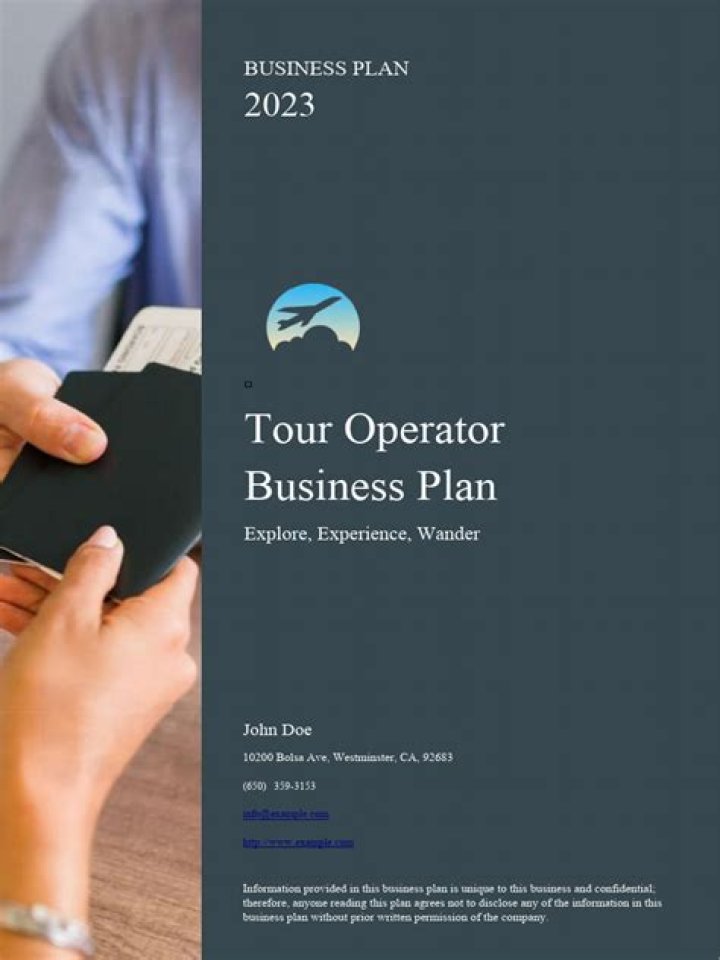 Tour Operator Business Plan PDF: Step-by-Step Guide