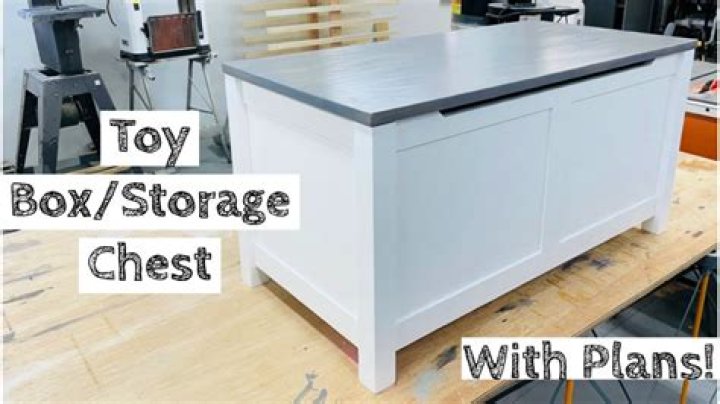 Easy Toy Chest Plans PDF for Kids' Storage Solutions