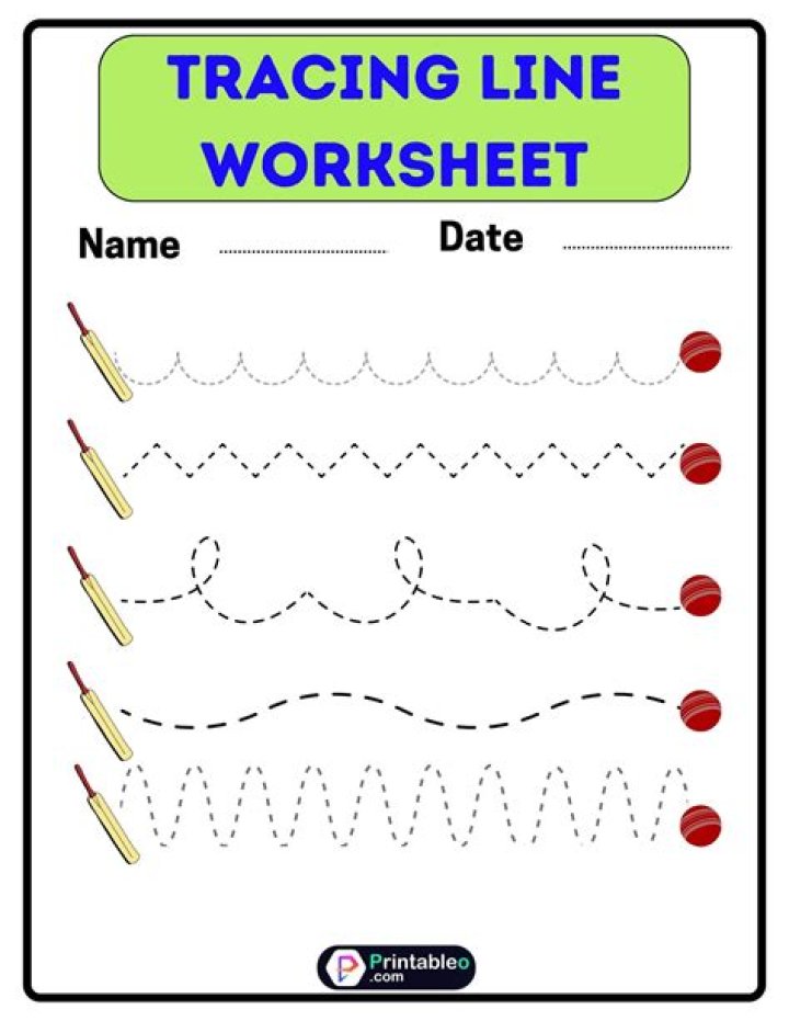 Tracing Lines Worksheets for 2-Year-Olds PDF – Fun Early Learning Activities