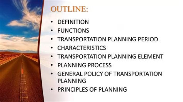 Comprehensive Traffic and Transportation Planning PDF Guide