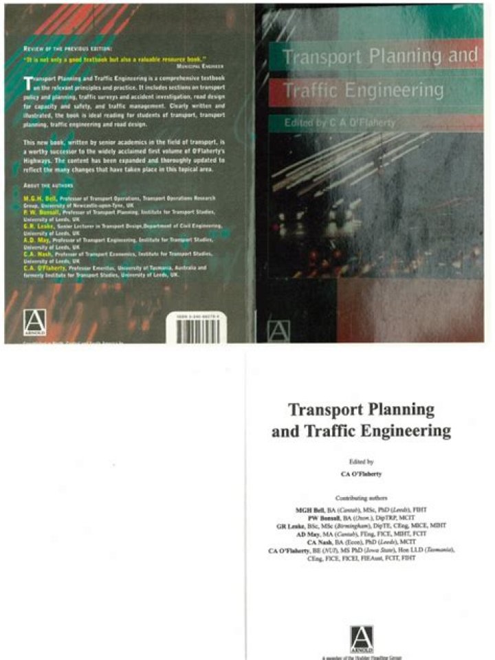 Transport Planning & Traffic Engineering PDF Guide: Optimize Urban Mobility