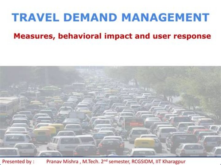 Optimize Travel Demand with PDF-Based Management Strategies