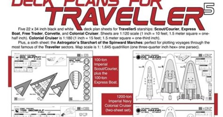 Traveller Deck Plans PDF – Perfect for Every Adventure