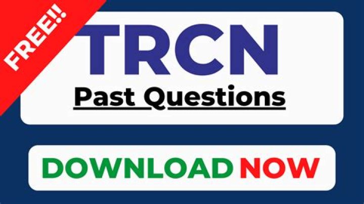 TRCN Past Questions & Answers Category C PDF Download