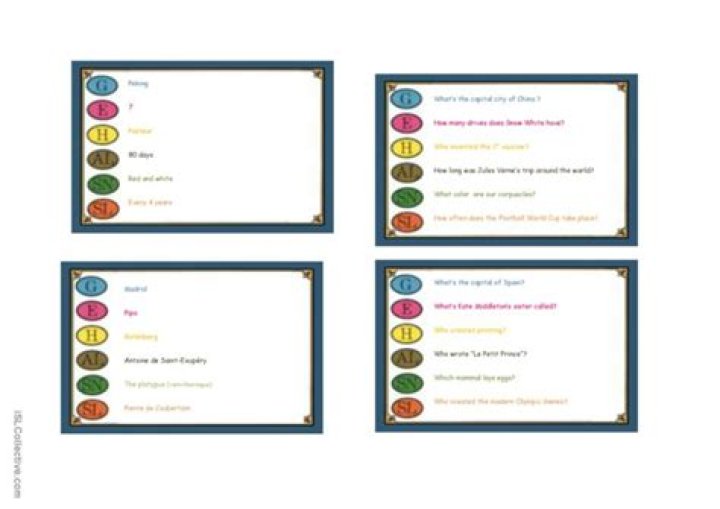 Free Trivial Pursuit Question Cards PDF for Fun & Learning