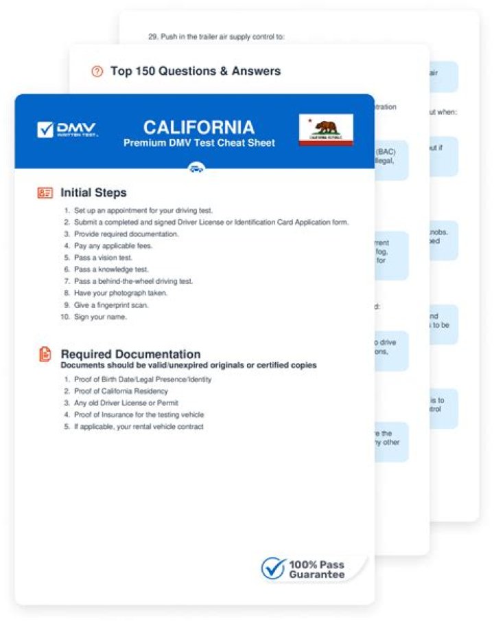 Truck Written Test PDF in Punjabi California - Free Download