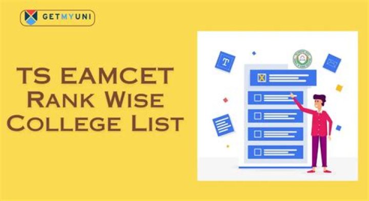 TS EAMCET Rank Wise Colleges List PDF – Ranked Top Institutions